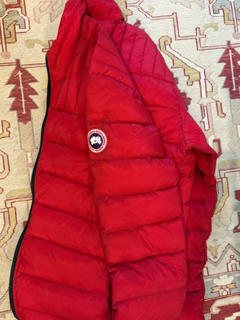 Canada Goose style 5500M, men's Brookvale Jacket, red, size M (puffer)